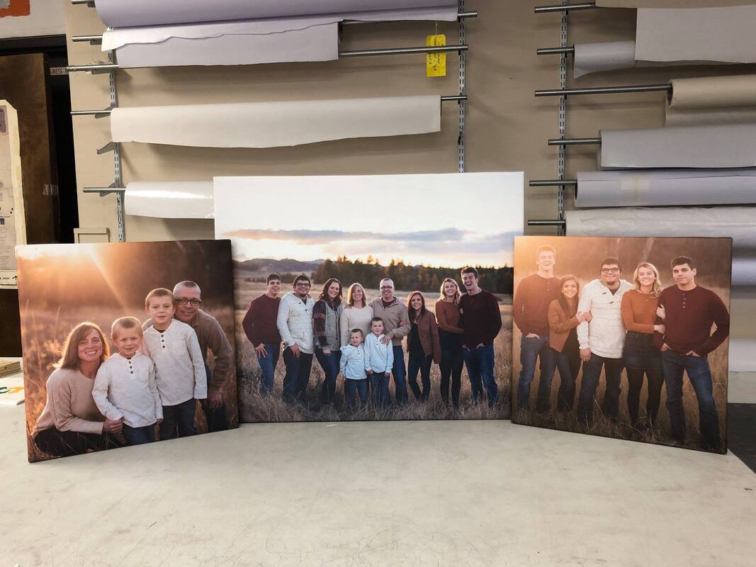 FM Creations Canvas Prints - Family Portraits in Montana, USA